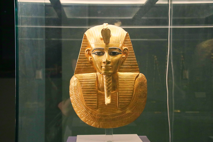 프수센네스 1세의 황금마스크, 카이로 이집트 박물관 소장(이미지 출처: 곽민수 본인소장)