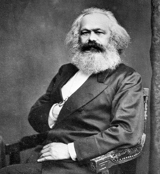 독일의 역사학자, 사회철학자 칼 마르크스 (Karl Marx)