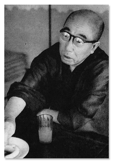 일본 소설가 에도가와 란포(이미지 출처: 위키백과)