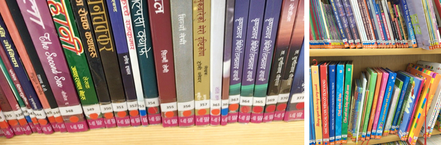 모두 다문화 도서관의 다양한 언어로 된 도서들3