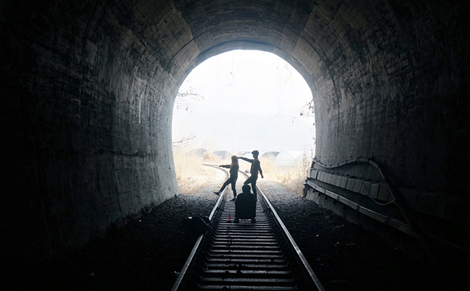 기차가 다니지 않는 벽제역 터널