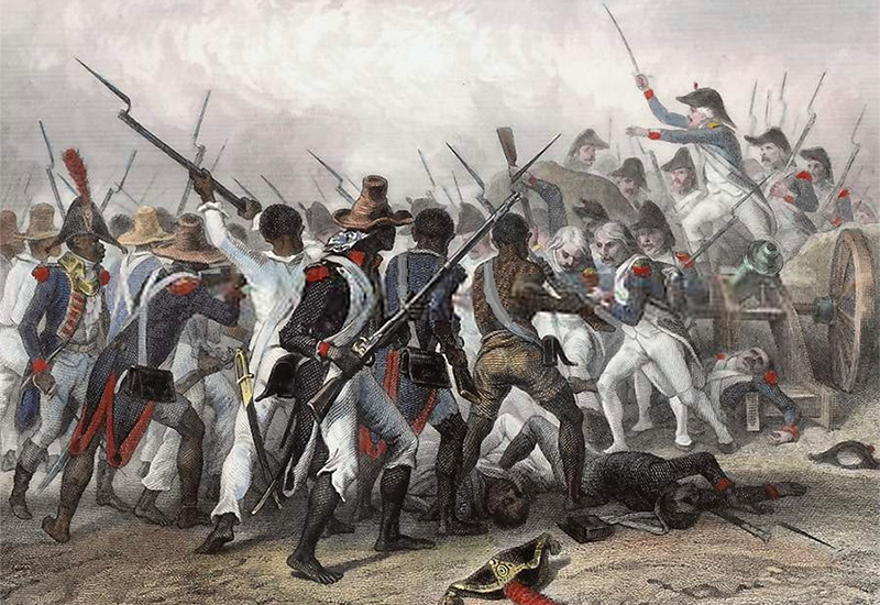1712년 뉴욕 노예 반란(이미지 출처: Wikipedia)