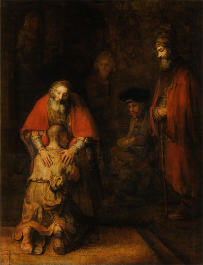 렘브란트 <탕자의 귀향(The Return of the Prodigal Son)> 1661–1669년경
