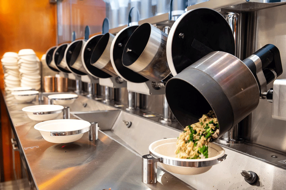 스파이스 레스토랑의 자동화 시스템