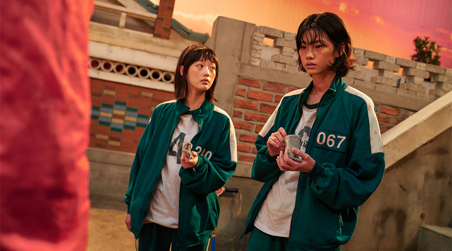 ‘K-입소물’의 대표적인 드라마인 〈오징어게임〉 중 한 장면 (이미지 출처: 넷플릭스)