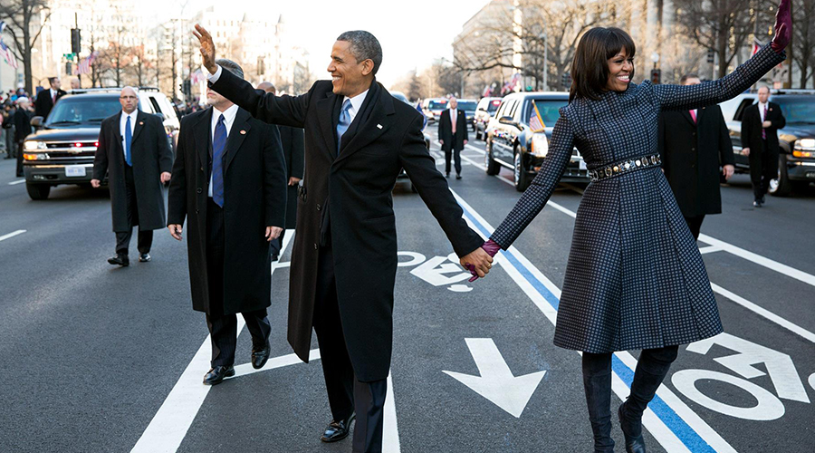 오바마 대통령 취임식 가두 행진 (이미지 출처: 위키백과)