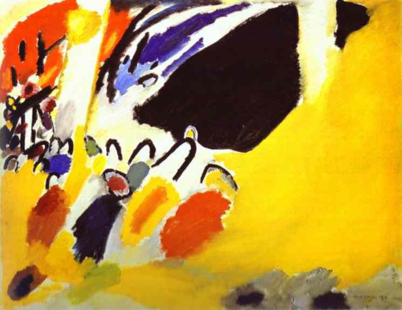바실리 칸딘스키 인상 3- 콘서트(Impression Ⅲ- Concert)(1911) ©WikiArt