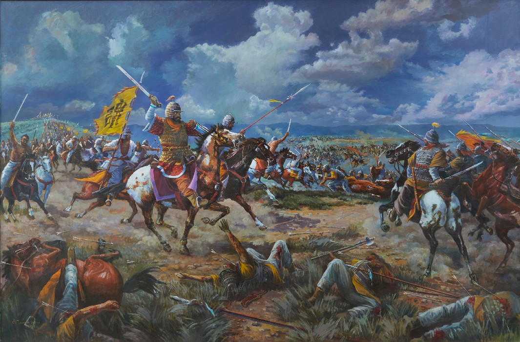 계백 장군의 황산벌 전투 (이미지 출처: 전쟁기념관 아카이브)