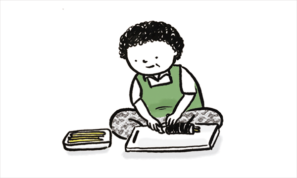 소풍날의 특별 김밥 : 시 읽어주는 누나, 시누이의 사색일기