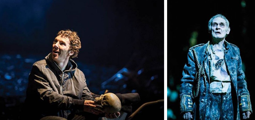 2015년 영국에서 공연된 연극 『햄릿』장면들 
