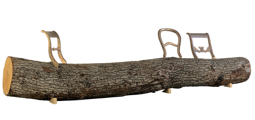 위르겐 베이의 통나무 의자 ©droog.com
