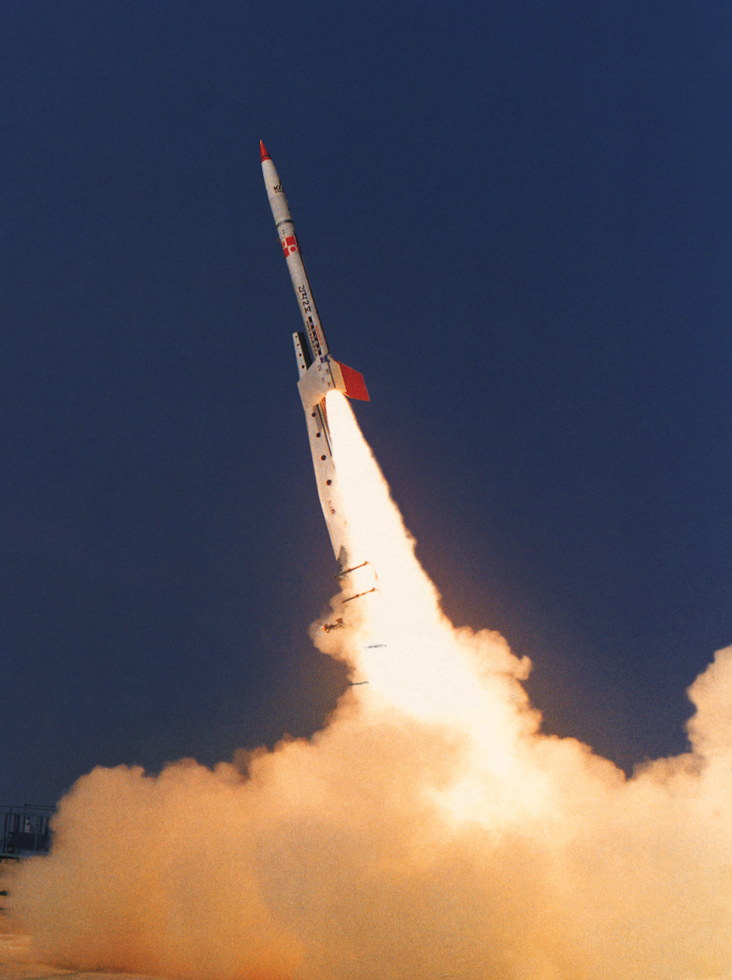 1993년 발사된 소형 과학 로켓 KSR-1 