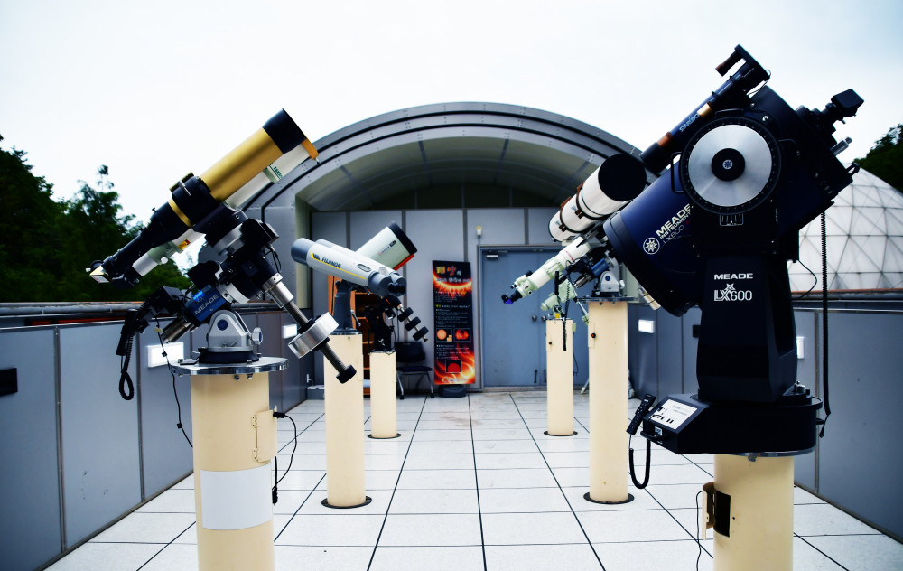 포천 아트밸리 천문과학관 천체관측실 모습 