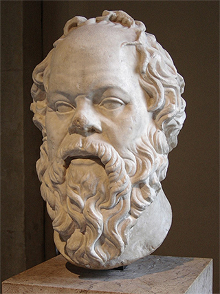 고대 그리스 철학자 소크라테스 (이미지 출처: 위키백과)