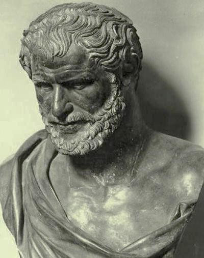 철학자 데모크리토스 이미지 출처 위키미디어 커먼즈