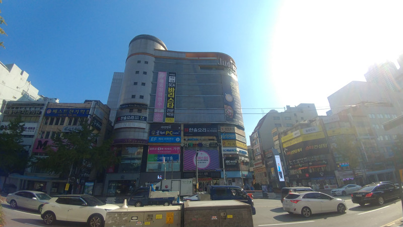 쥬디스 태화 백화점 정면 