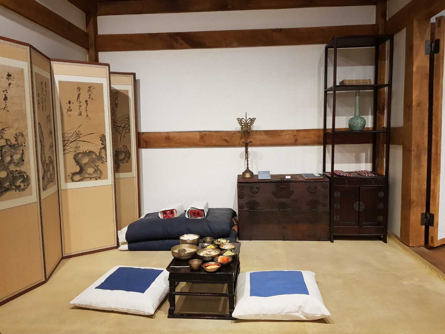 조선시대 생활공간을 재현한 전시관